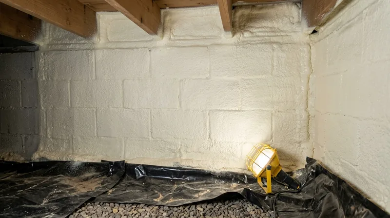 Crawl Space Spray Foam Insulation Rochester