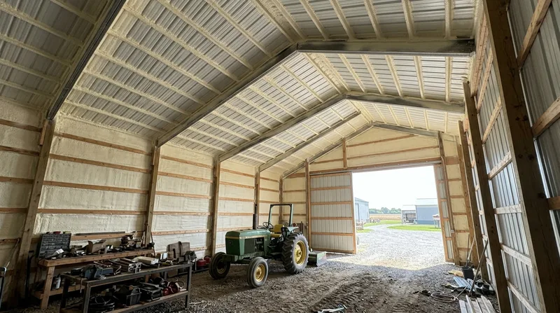 Metal Building & Barndominium Spray Foam Rochester